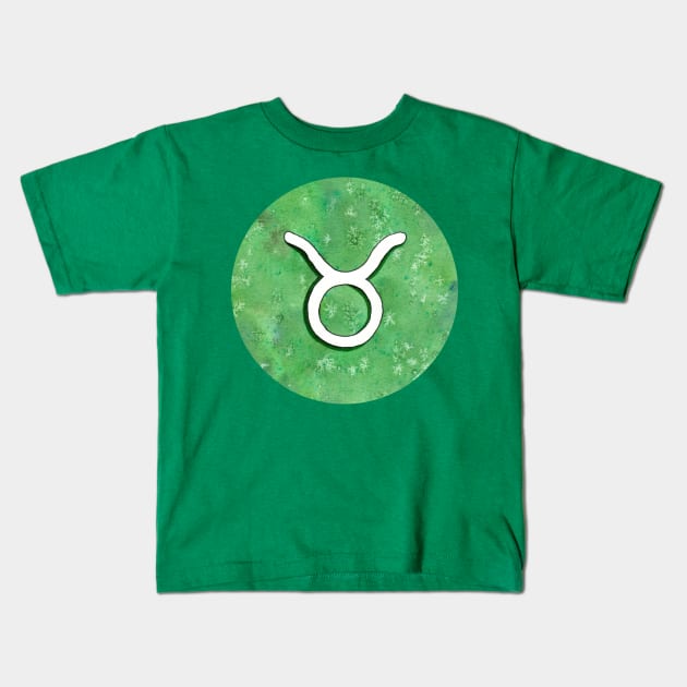 Taurus astrological sign Kids T-Shirt by Savousepate